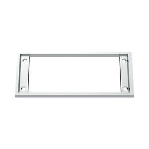 Chrome Plastic A/C Control Dash Panel Bezel For Kenworth W900 (1990-2005) & T800 (1986-2005)