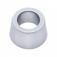 United Pacific - Chrome Round Dash Indicator Light Trim for 1967-1987 Peterbilt 359