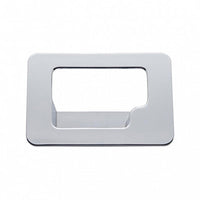 Chrome Plastic Glove Box Latch Trim For Peterbilt 389 (2008+), 387 (2001-2010), & Kenworth T600 (2002-2006)