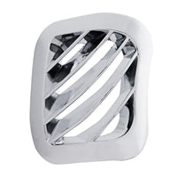 United Pacific - Chrome Plastic A/C Dash Corner Vent For 2006+ Peterbilt - Passenger