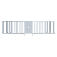 Chrome Plastic Center Top A/C Defroster Vent For Freightliner Classic (1989-2010) & FLD (1989-2009)