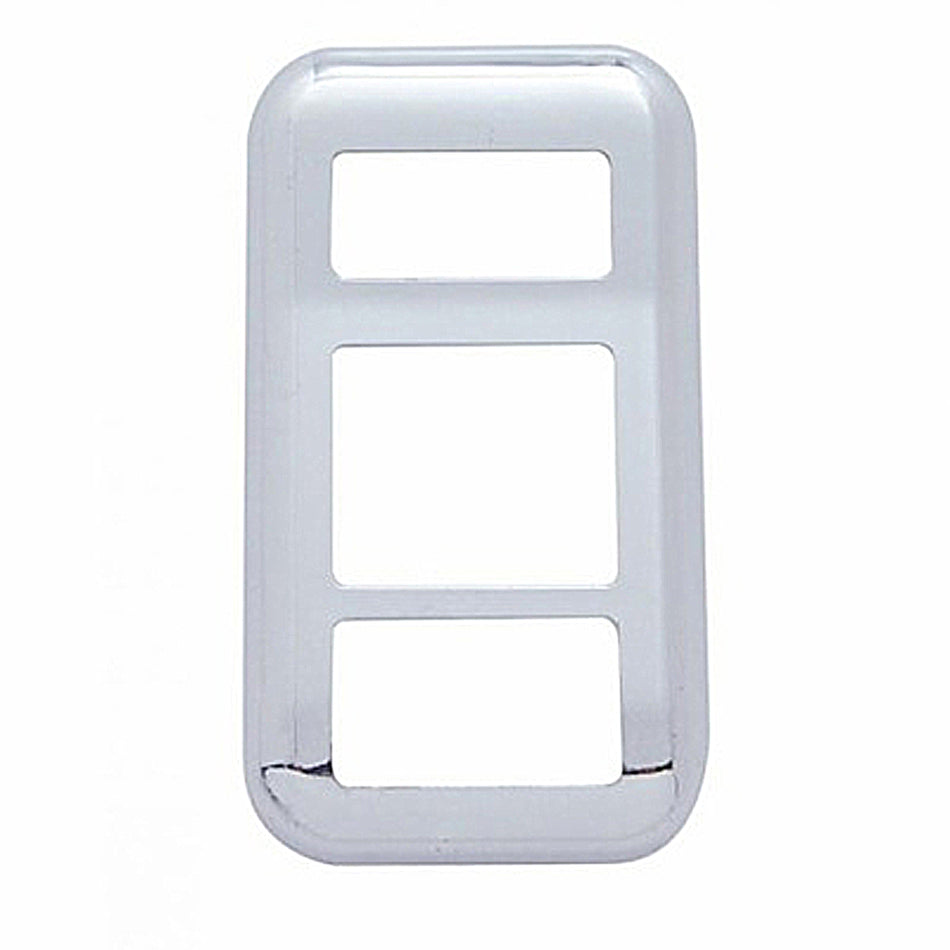 Chrome Plastic Switch Trim For 2001-2010 International 9900i/9400i/9200i - Wiper/Washer