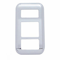 Chrome Plastic Switch Trim For 2001-2010 International 9900i/9400i/9200i - Wiper/Washer