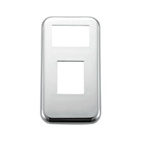 Chrome Plastic Switch Trim For 2001-2010 International 9900i/9400i/9200i - Panel Light