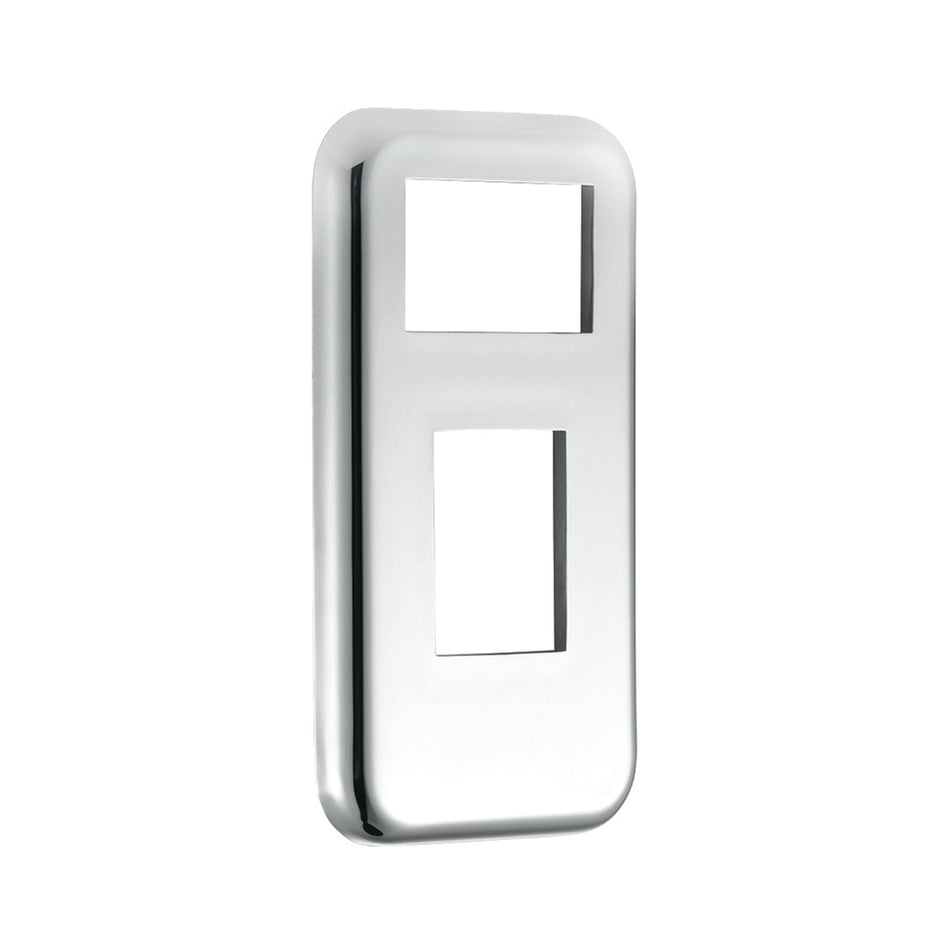 Chrome Plastic Switch Trim For 2001-2010 International 9900i/9400i/9200i - Panel Light