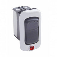 Rocker Switch Bezel For Peterbilt/ Kenworth With Copper, Clear, Purple or Red Crystal (3-Pack)