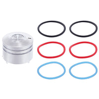 Peterbilt Deluxe Signature A/C Control Knob (Indented - No Crystal, Blue, Clear, Green, Purple or Red Crystal)