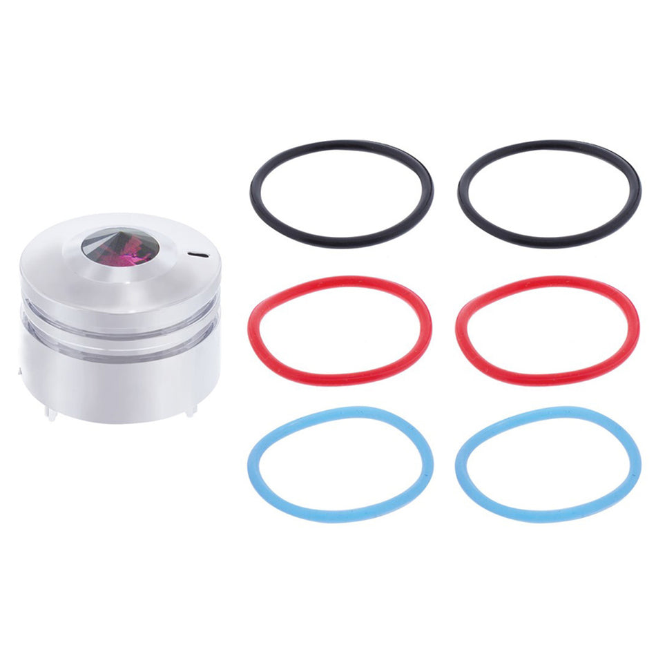 Peterbilt Deluxe Signature A/C Control Knob (Indented - No Crystal, Blue, Clear, Green, Purple or Red Crystal)