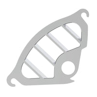 Chrome Plastic A/C Dash Corner Vent For 2006+ Peterbilt - Driver Side