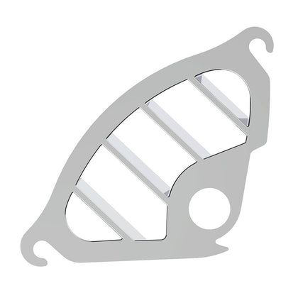 Chrome Plastic A/C Dash Corner Vent For 2006+ Peterbilt - Driver Side