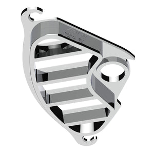 Chrome Plastic A/C Dash Corner Vent For 2006+ Peterbilt - Driver Side