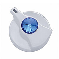 United Pacific - Timer Knob With Blue Crystal For Peterbilt (Blue, Clear, Green, Purple, Red or Smoke Crystal)