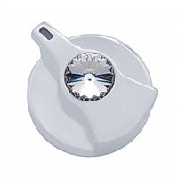 United Pacific - Timer Knob With Blue Crystal For Peterbilt (Blue, Clear, Green, Purple, Red or Smoke Crystal)