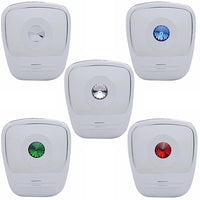 2006+ Peterbilt Diagnostic Plug Cover (Indented, Blue, Clear, Green or Red Crystal)