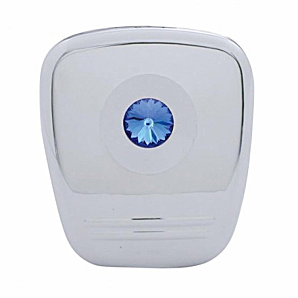 2006+ Peterbilt Diagnostic Plug Cover (Indented, Blue, Clear, Green or Red Crystal)