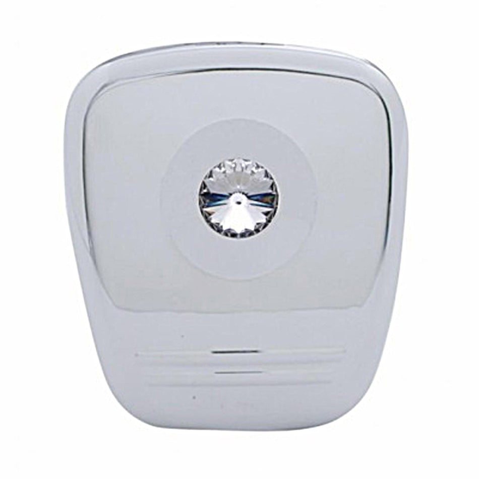 2006+ Peterbilt Diagnostic Plug Cover (Indented, Blue, Clear, Green or Red Crystal)
