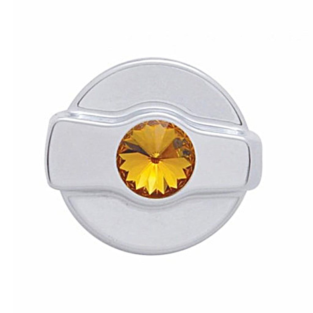 United Pacific - Wiper Dial Knob For Kenworth (Amber, Blue, Clear or Red Crystal)