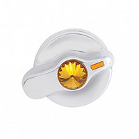 Signature Series A/C Control Knob For International Trucks (Indented, Amber, Blue, Clear, Green, Purple or Red Crystal)