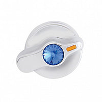 Signature Series A/C Control Knob For International Trucks (Indented, Amber, Blue, Clear, Green, Purple or Red Crystal)