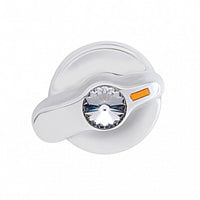 Signature Series A/C Control Knob For International Trucks (Indented, Amber, Blue, Clear, Green, Purple or Red Crystal)