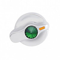 Signature Series A/C Control Knob For International Trucks (Indented, Amber, Blue, Clear, Green, Purple or Red Crystal)