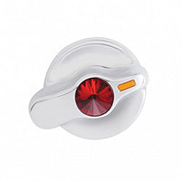 Signature Series A/C Control Knob For International Trucks (Indented, Amber, Blue, Clear, Green, Purple or Red Crystal)