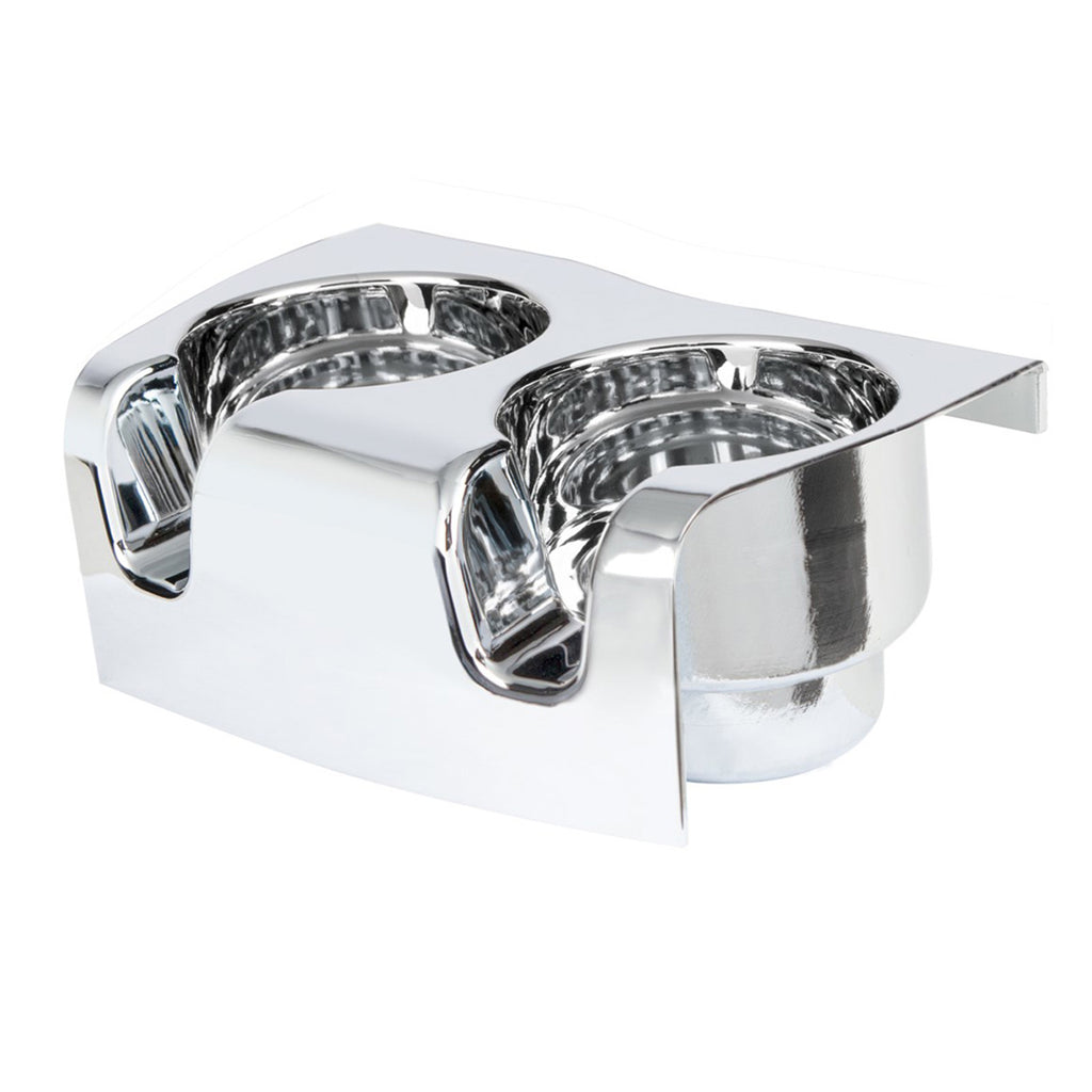 Chrome Plastic Cup Holder For Kenworth W900/T800 (2006+) And T660 (2007-2017)