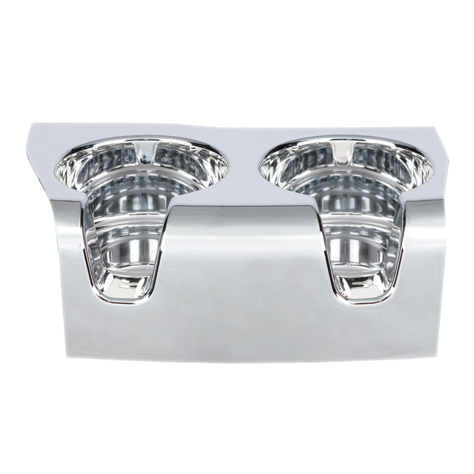 Chrome Plastic Cup Holder For Kenworth W900/T800 (2006+) And T660 (2007-2017)