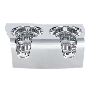 Chrome Plastic Cup Holder For Kenworth W900/T800 (2006+) And T660 (2007-2017)
