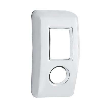 Chrome Plastic Dash Dimmer Switch Trim For 2006+ Kenworth W900/T800/T660/C500