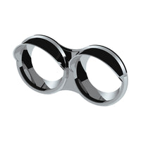 Small 2 Gauge Cluster Bezel With Visor For 2006+ Kenworth