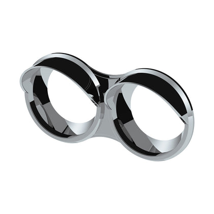 Small 2 Gauge Cluster Bezel With Visor For 2006+ Kenworth