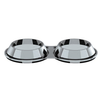 Small 2 Gauge Cluster Bezel With Visor For 2006+ Kenworth