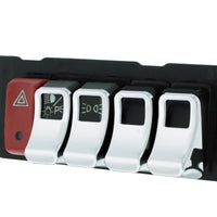 United Pacific - Chrome Switch Cover For Kenworth T680/T880/W990 (3-Pack)