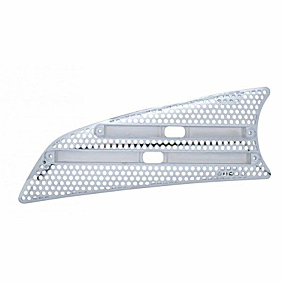 2007+ Kenworth T660 Chrome Air Intake - LED Cutout (Driver or Passenger Side)