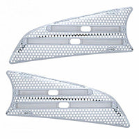 2007+ Kenworth T660 Chrome Air Intake - LED Cutout (Driver or Passenger Side)