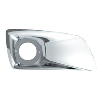 Chrome Plastic Fog Light Cover With Cab Light Opening For 2007-2017 KW T660 (Driver or Passenger Side)
