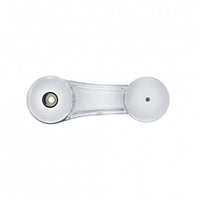 United Pacific - Chrome Plastic Window Crank For Kenworth T300 (2003-2007) And T600 (2002-2006)