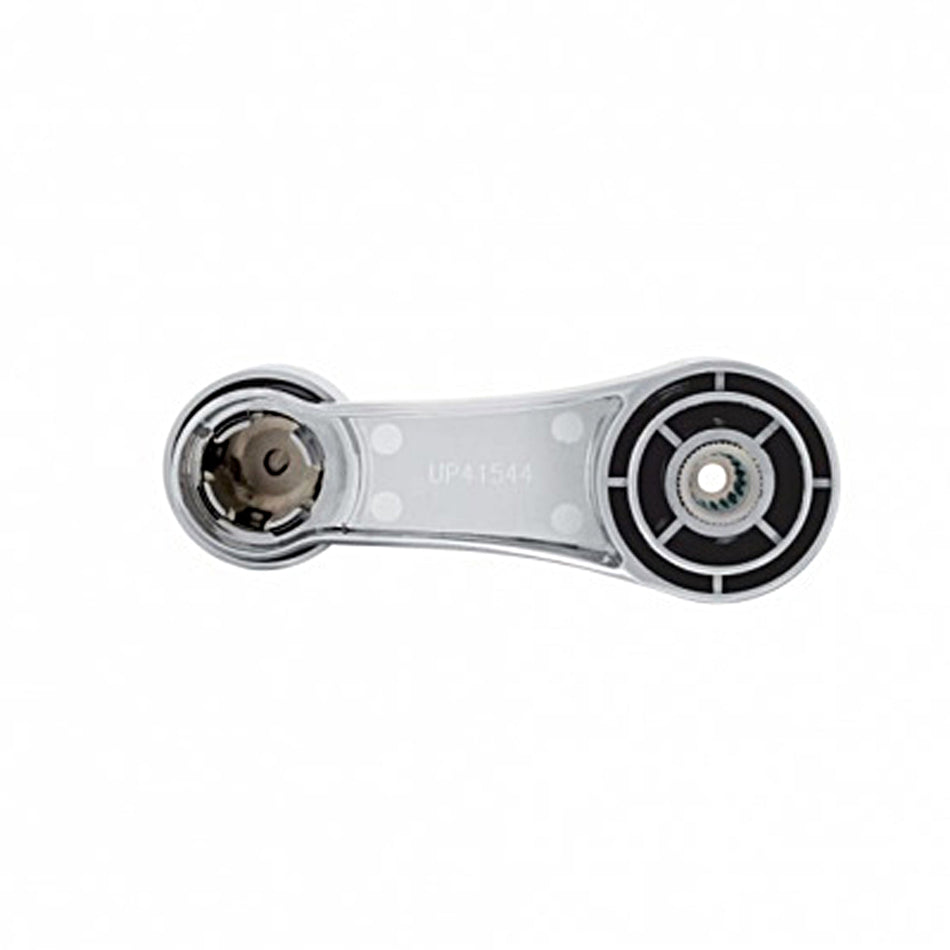 United Pacific - Chrome Plastic Window Crank For Kenworth T300 (2003-2007) And T600 (2002-2006)
