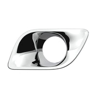 Chrome Plastic Fog Light Bezel For 2013-2021 Kenworth T680 (Driver or Passenger Side)