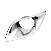 Chrome Plastic Fog Light Bezel For 2013-2021 Kenworth T680 (Driver or Passenger Side)