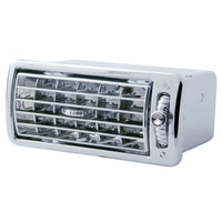 United Pacific - A/C Vent For Volvo (Indented, Blue, Clear, Green, Purple or Red Crystal)