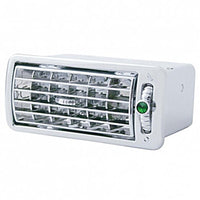 United Pacific - A/C Vent For Volvo (Indented, Blue, Clear, Green, Purple or Red Crystal)