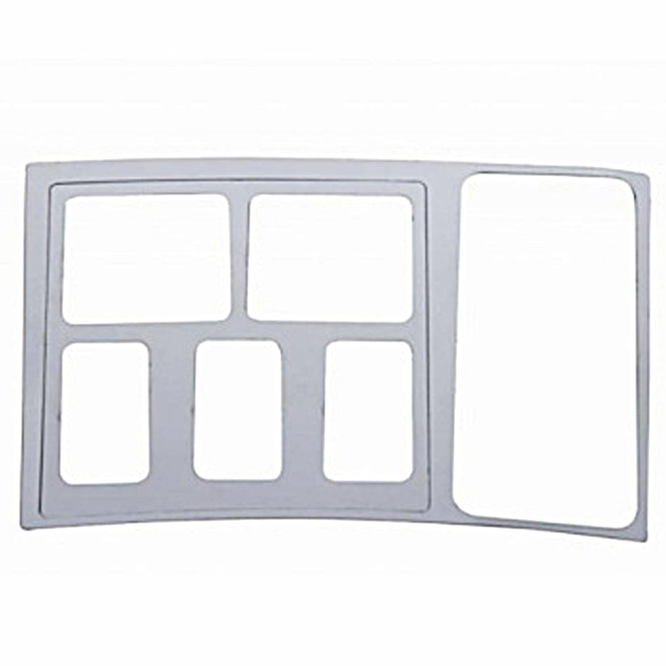 United Pacific - Volvo Stainless Center Switch Panel With Vent Trim