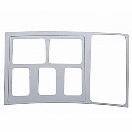 United Pacific - Volvo Stainless Center Switch Panel With Vent Trim