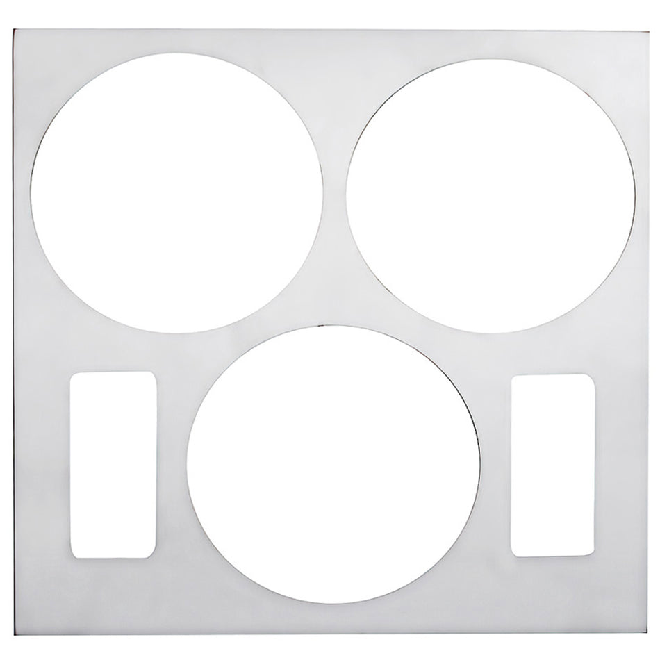 United Pacific - Stainless Steel Volvo A/C Control Trim