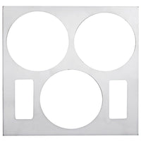 United Pacific - Stainless Steel Volvo A/C Control Trim