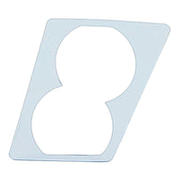 Chrome Daylight Running/Fog Light Cover For 2003-2017 Volvo VN/VNL (Driver or Passenger Side)