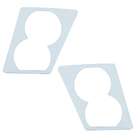 Chrome Daylight Running/Fog Light Cover For 2003-2017 Volvo VN/VNL (Driver or Passenger Side)