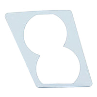 Chrome Daylight Running/Fog Light Cover For 2003-2017 Volvo VN/VNL (Driver or Passenger Side)